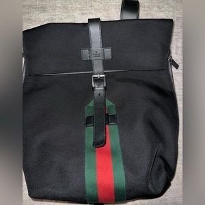 Authentic Gucci Backpack! Pristine! Black, clean inside, w/authentic dus…